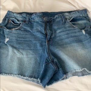 Jean shorts